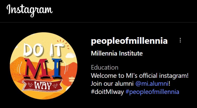 Follow us @peopleofmillennia